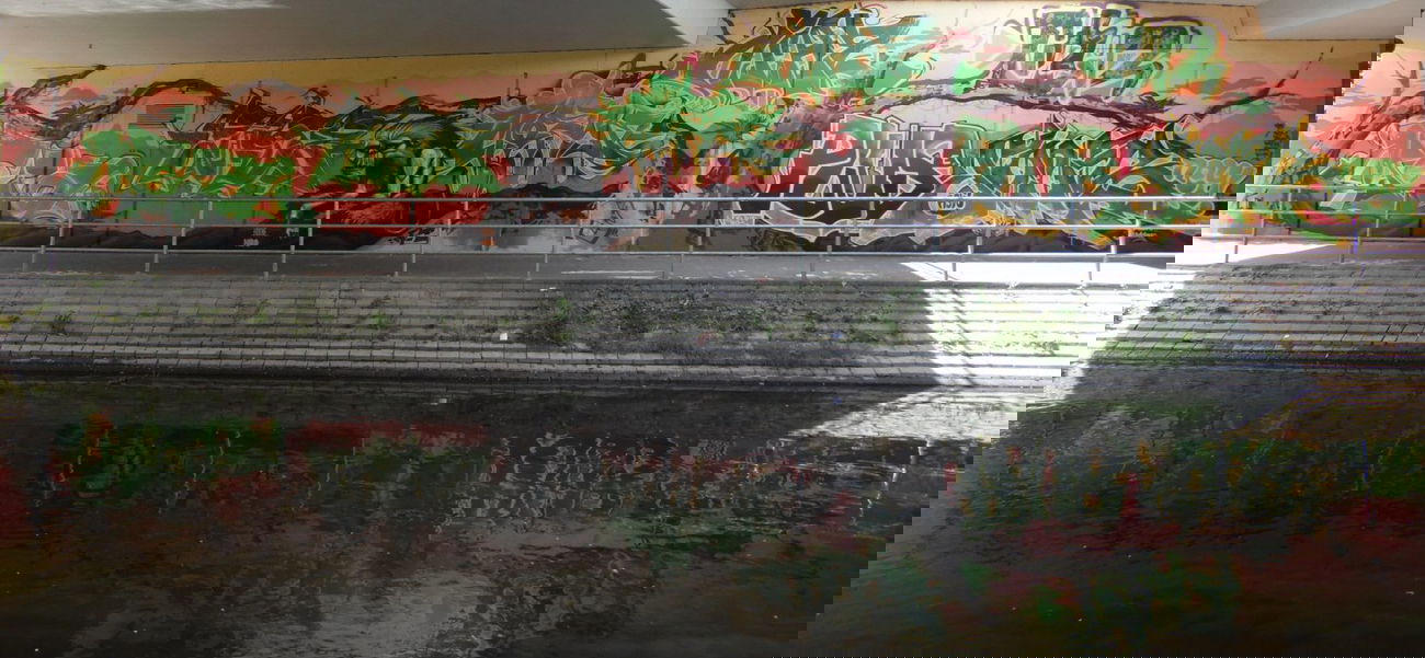 Graffiti Wall in Karlsruhe - Photo by KommissarRex - osk, rgw, meta (2014)