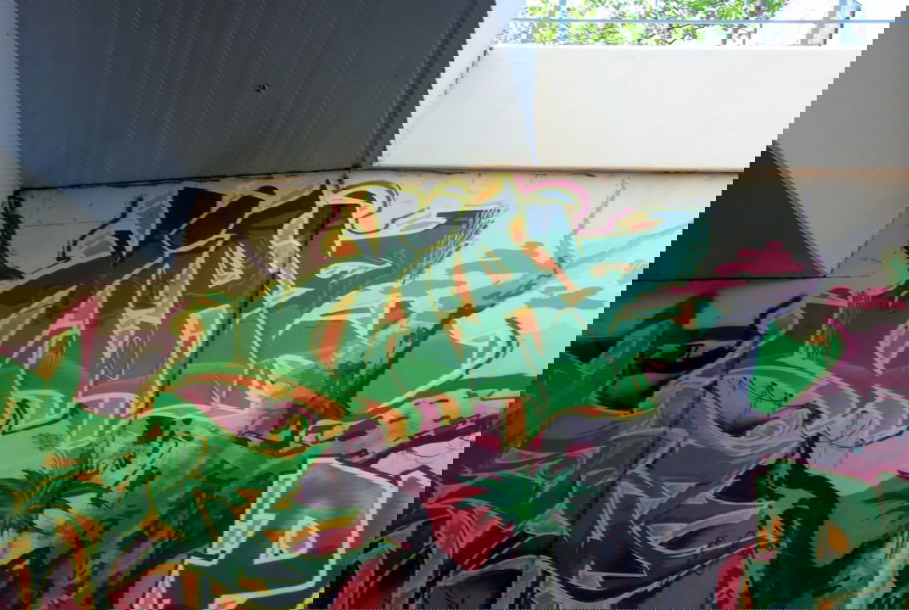 Graffiti Wall in Karlsruhe - Photo by KommissarRex - diaz, dias, osk (2014)