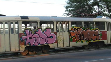 Graffiti Train - Photo by Kontrast