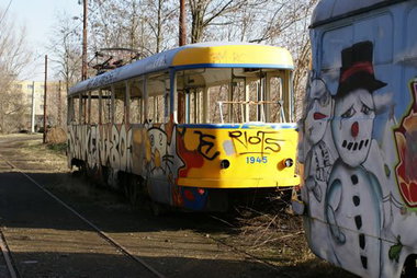 Graffiti Train - Photo by Kontrast