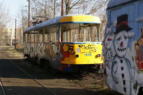 Graffiti Train - Photo by Kontrast