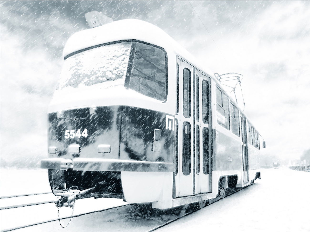 Graffiti Train - Photo by Kontrast