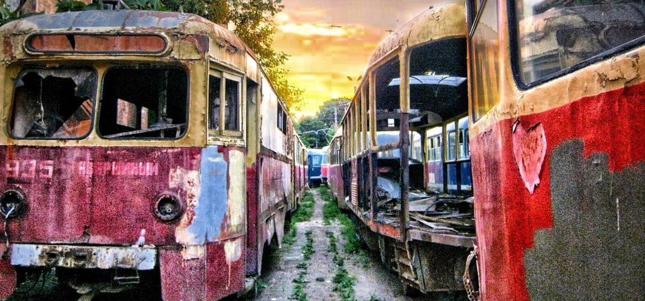 Graffiti Train - Photo by Kontrast