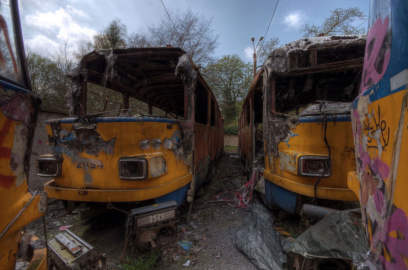 Graffiti Train - Photo by Kontrast