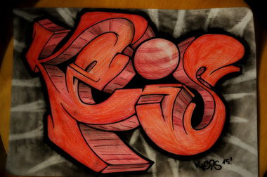 Graffiti Sketch - Photo by Kopaka - Keis (2015)