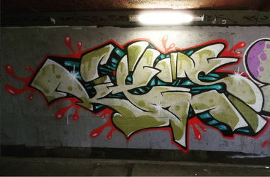 Graffiti Wall in Katowice - Photo by Kopaka - Keis (2017)