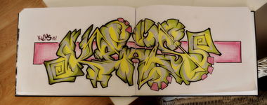 Graffiti Sketch - Photo by Kopaka - Keis (2015)