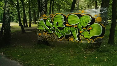 Graffiti Wall - Photo by Kopaka - Keis, strech (2016)