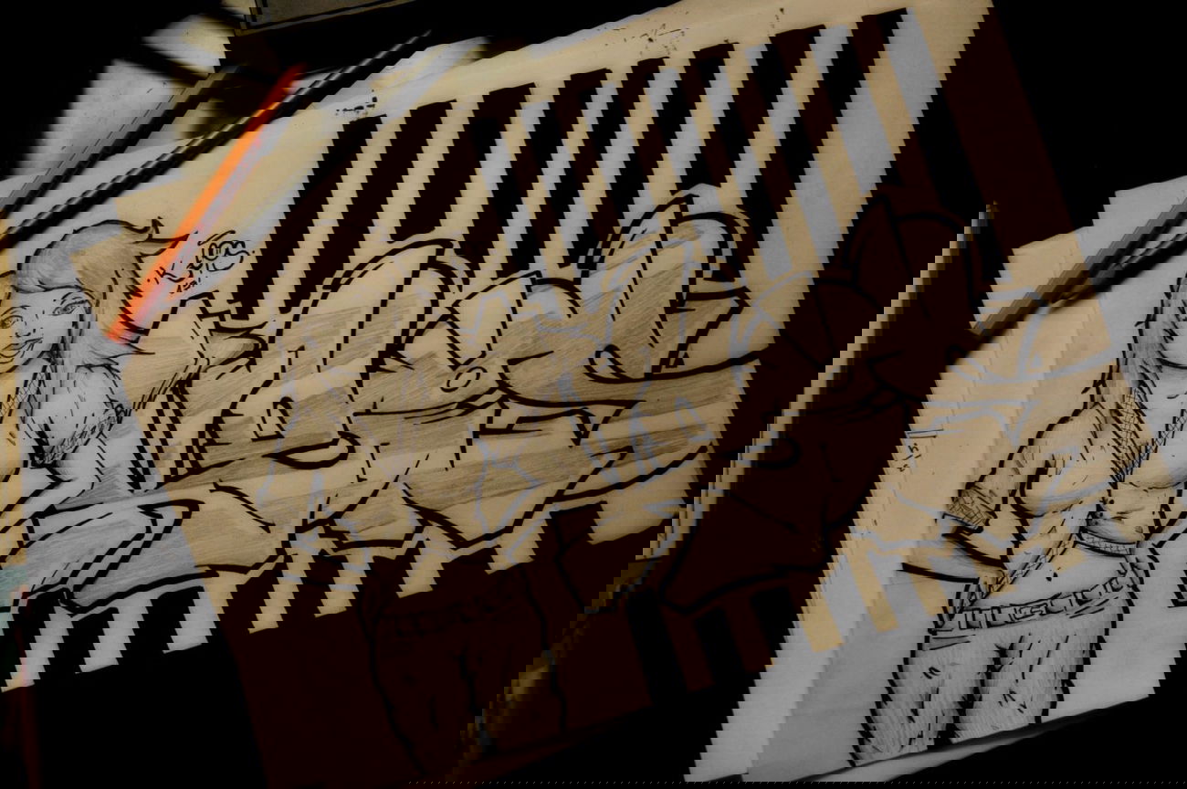 Graffiti Sketch - Photo by Kopaka - Keis (2015)