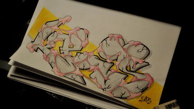 Graffiti Sketch - Photo by Kopaka - Keis (2015)
