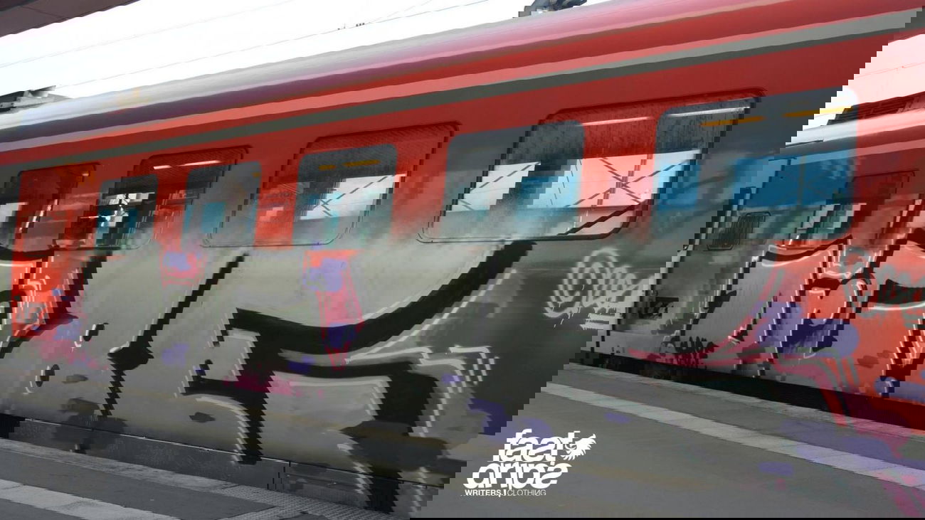 Graffiti Train - Photo by Kordinger - org, be (2015)