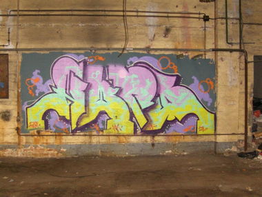 Graffiti Wall in Leipzig - Photo by Kordinger (2013)