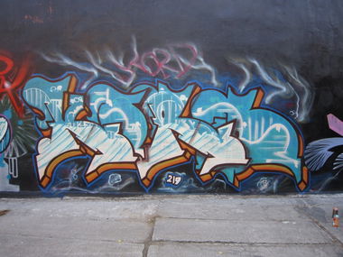 Graffiti Wall in Leipzig - Photo by Kordinger - 4:, Ikea, Böse (2013)