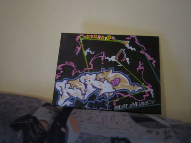 Graffiti Sketch in Leipzig - Photo by Kordinger - II-i-IX (2013)