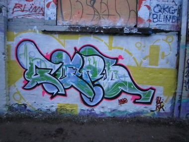 Graffiti Wall - Photo by Kordinger (2012)