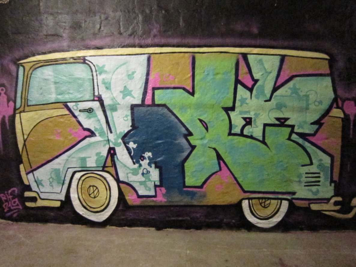 Graffiti Wall in Leipzig - Photo by Kordinger - Kord (2013)