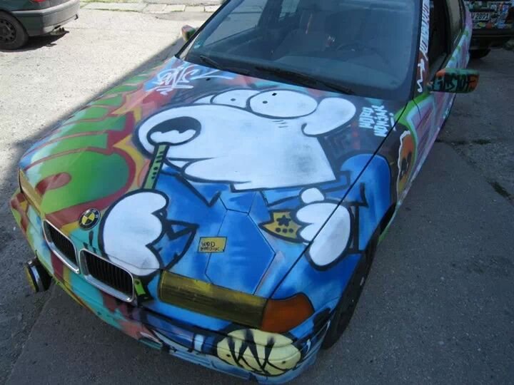 Graffiti Artwork in Querfurt - Photo by Kordinger - kord, konjak (2013)