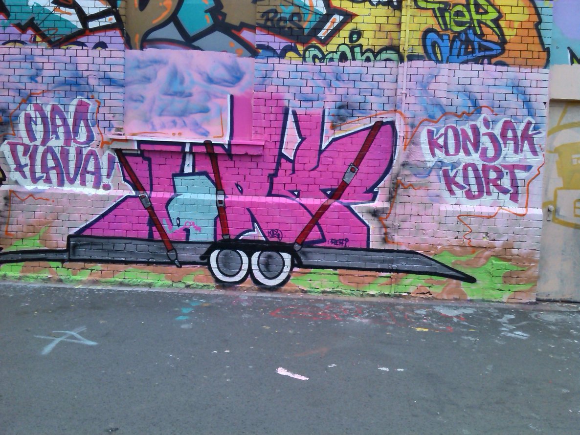 Graffiti Wall - Photo by Kordinger - kord, -, konjak (2013)