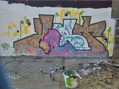 Graffiti Wall - Photo by Kordinger - Kort, Kord (2014)