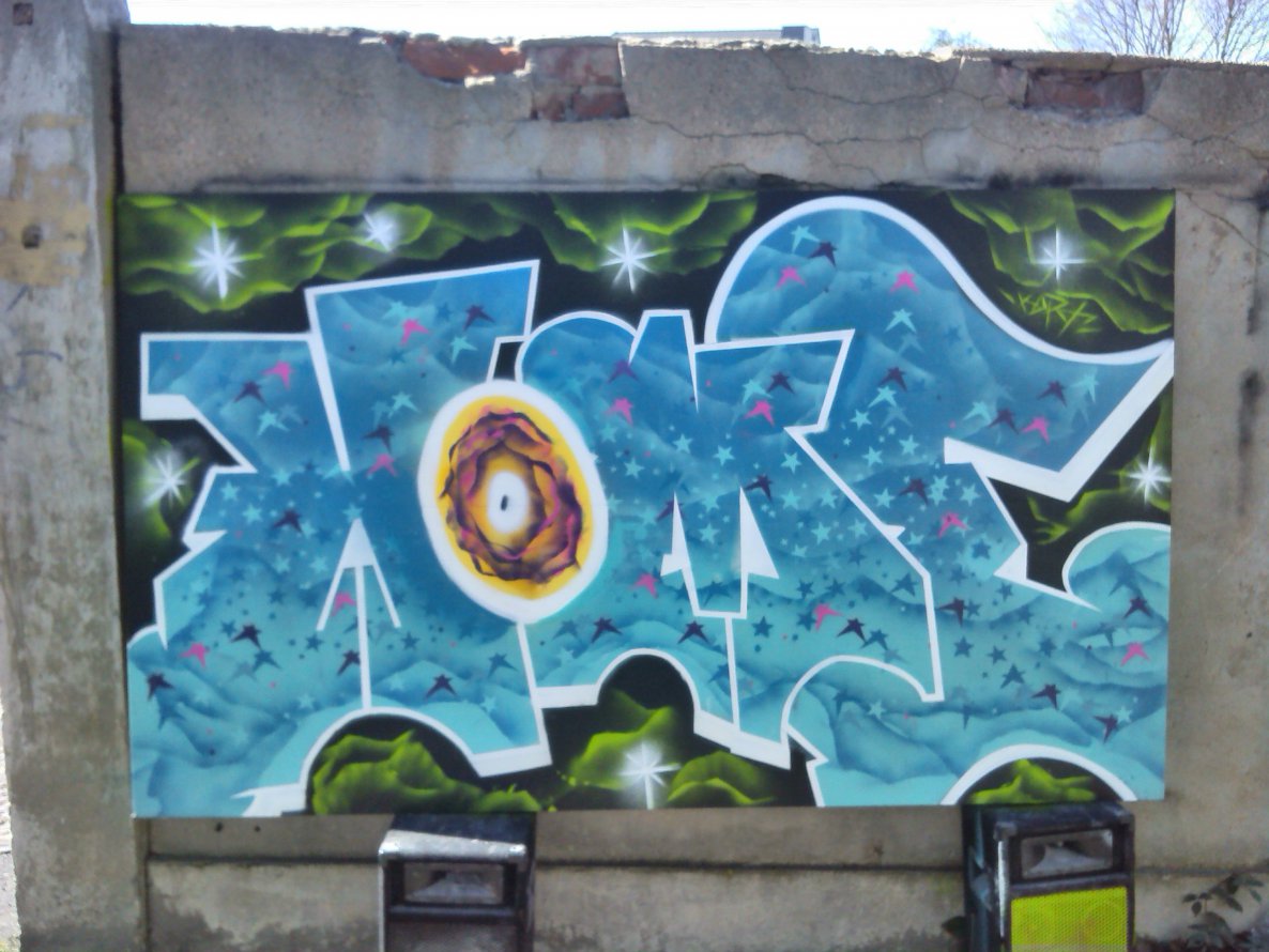 Graffiti Street Art - Photo by Kordinger - Kort (2014)