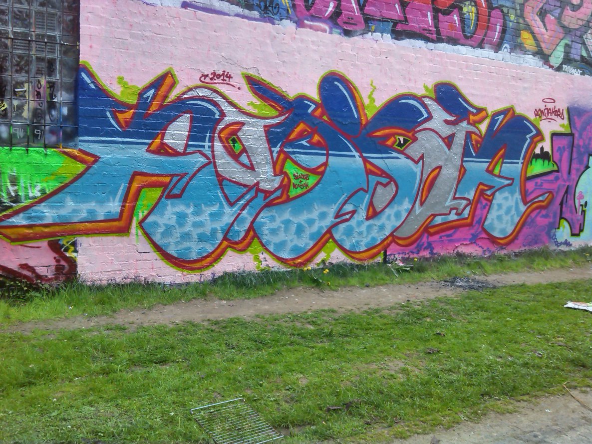Graffiti Wall - Photo by Kordinger (2014)