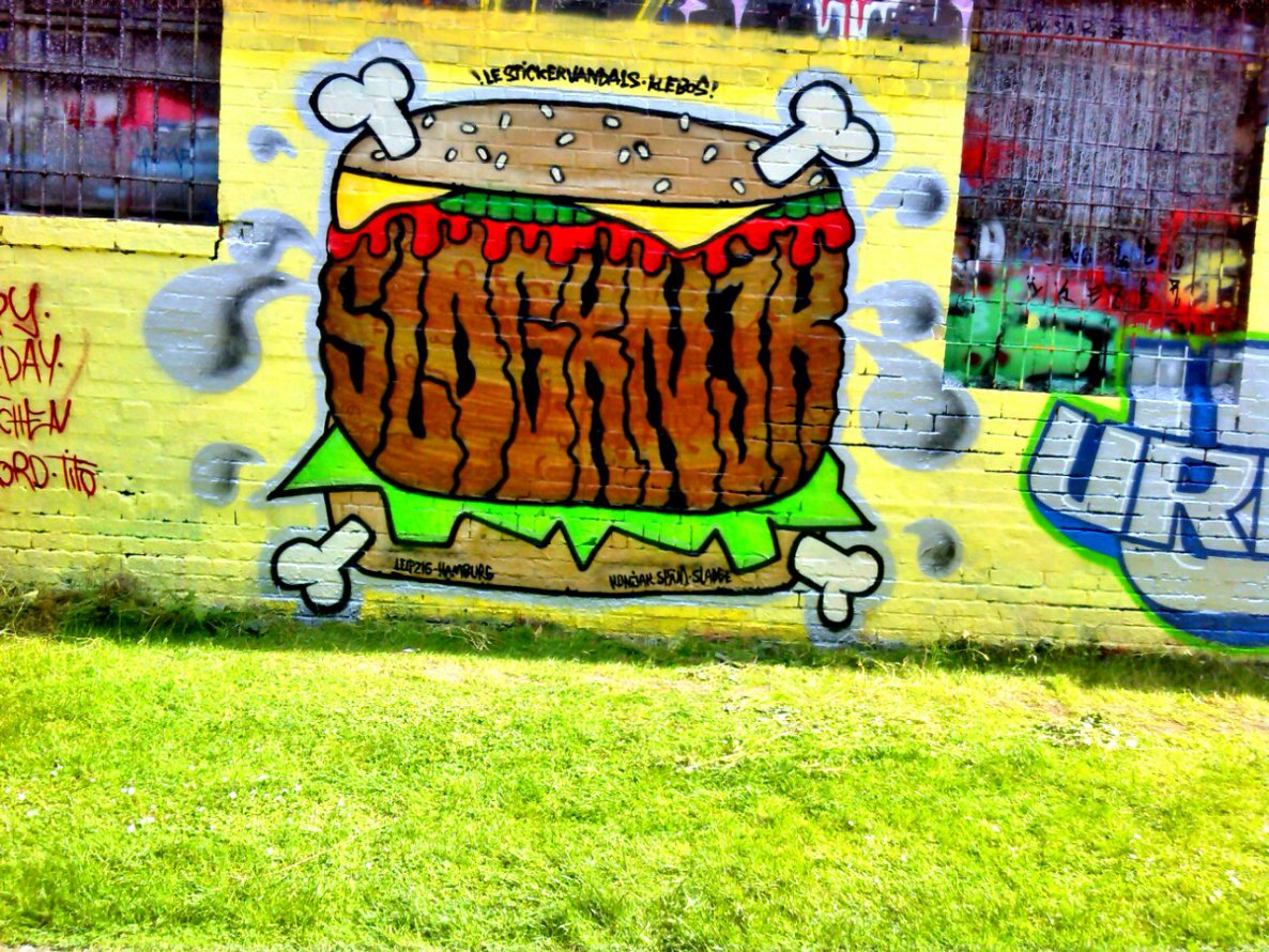 Graffiti Wall - Photo by Kordinger - Sladge&Konjak (2014)