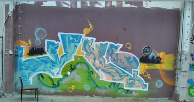 Graffiti Wall - Photo by Kordinger - Kord (2014)