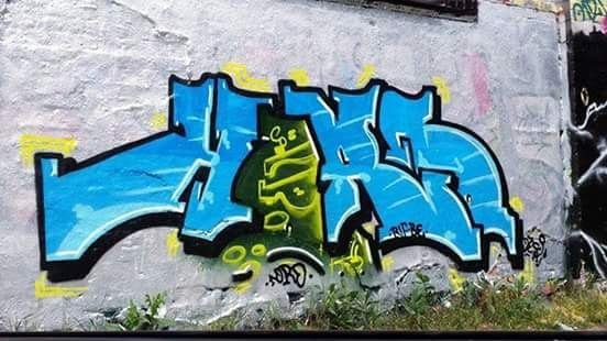 Graffiti Wall - Photo by Kordinger - RIF, BE (2015)
