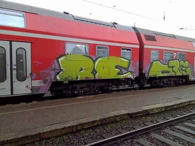 Graffiti Train - Photo by Kordinger - BE, ORG (2014)
