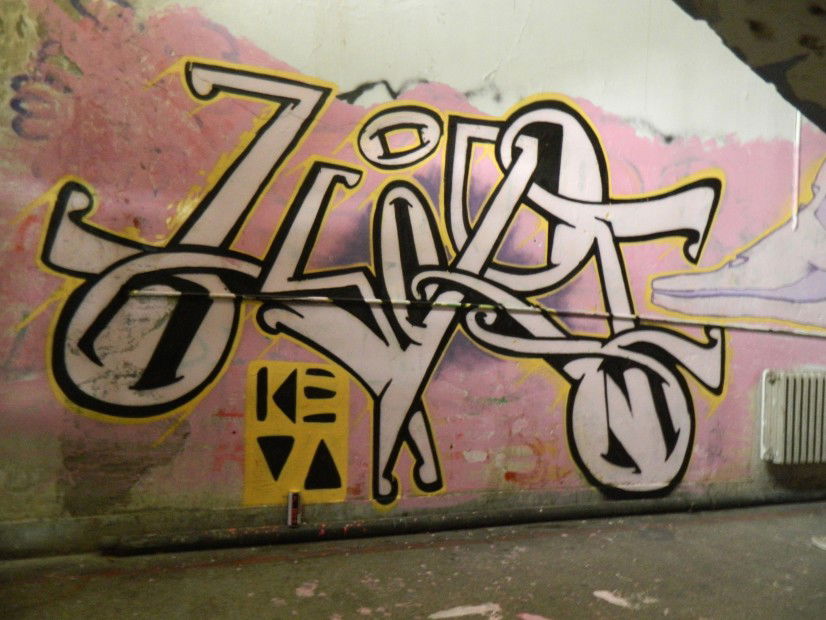 Graffiti Wall in Belgrade - Photo by Korfic (2013)