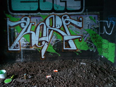 Graffiti Wall in Belgrade - Photo by Korfic (2013)