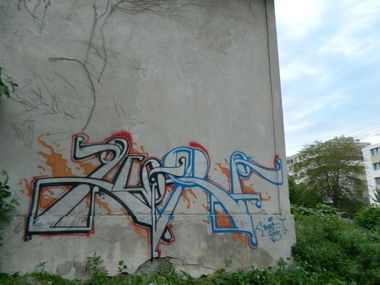 Graffiti Wall in Belgrade - Photo by Korfic (2013)