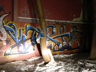 Graffiti Wall in Belgrade - Photo by Korfic (2013)