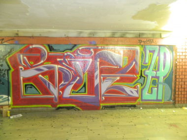 Graffiti Wall in Belgrade - Photo by Korfic