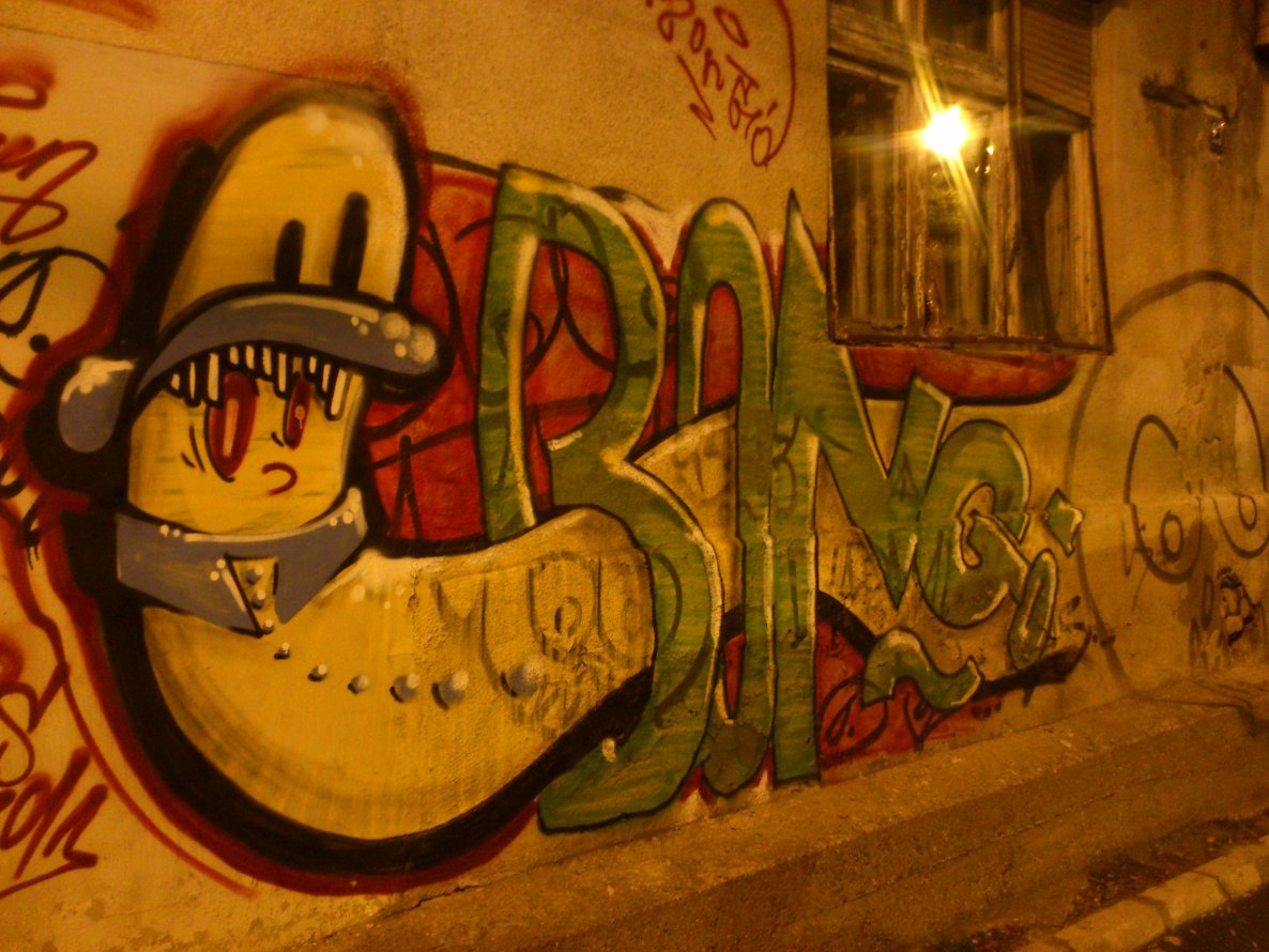 Graffiti Wall in Belgrade - Photo by Korfic