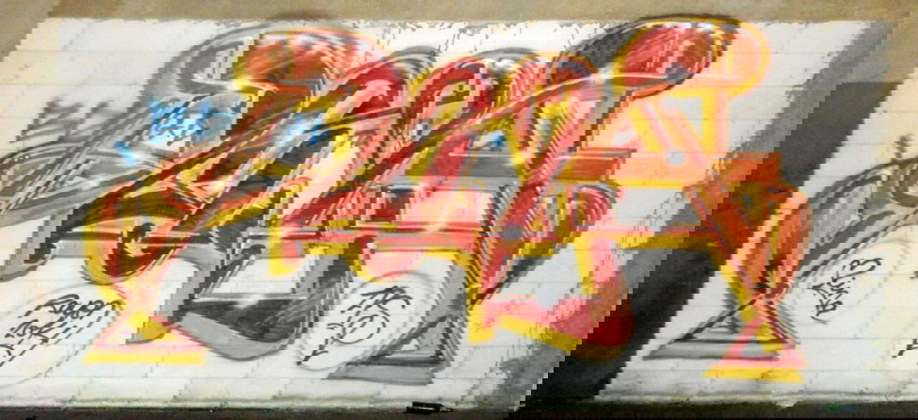 Graffiti Wall in Belgrade - Photo by Korfic