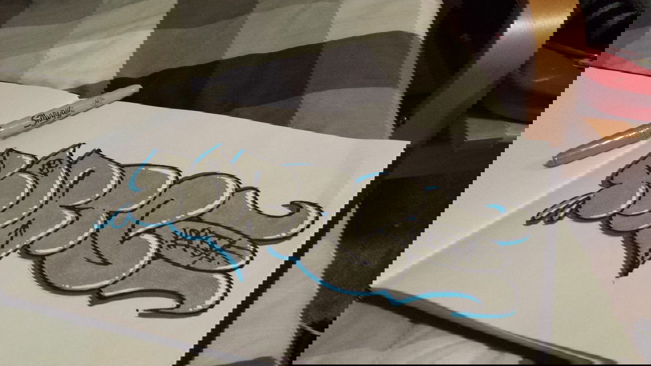 Graffiti Sketch - Photo by Kortzeone (2014)