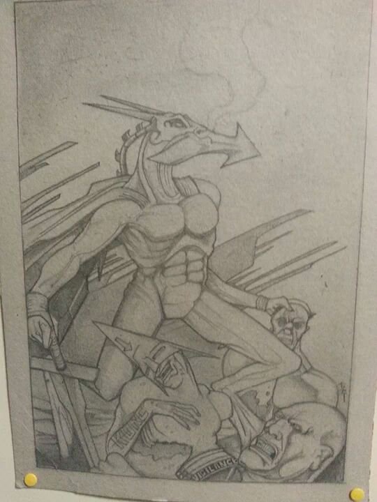 Graffiti Sketch - Photo by Kortzeone (2013)