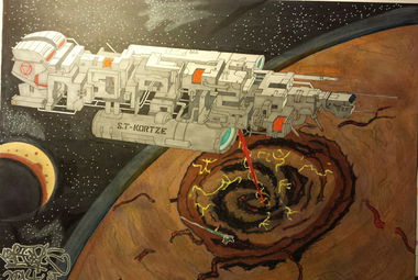 Graffiti Sketch - Photo by Kortzeone