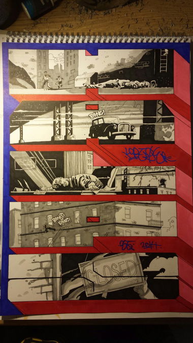 Graffiti Sketch - Photo by Kortzeone (2014)