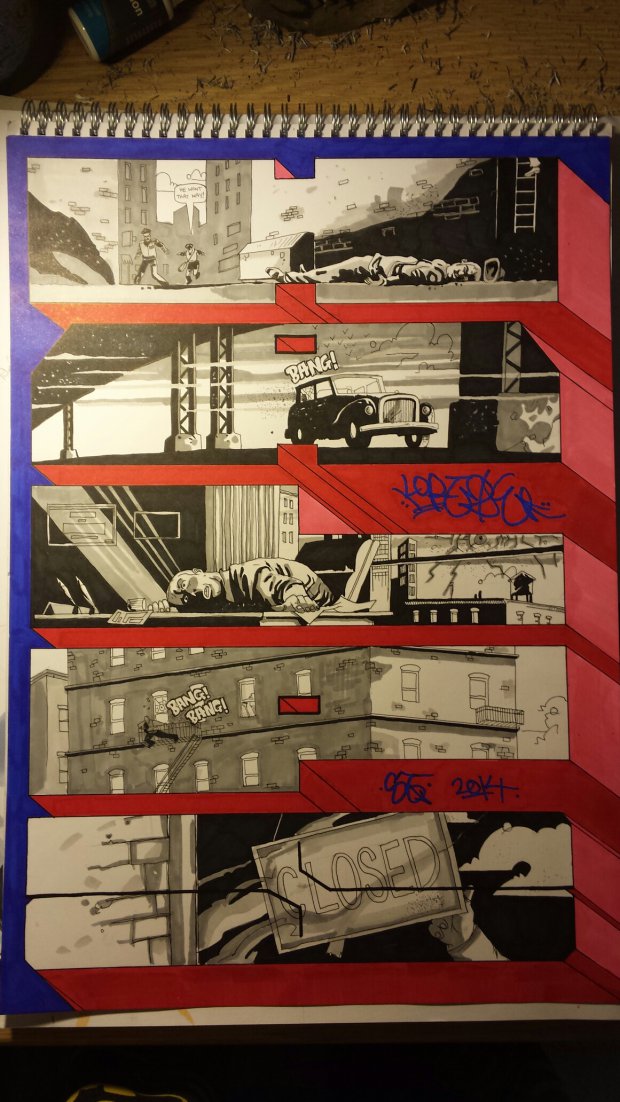 Graffiti Sketch - Photo by Kortzeone (2014)