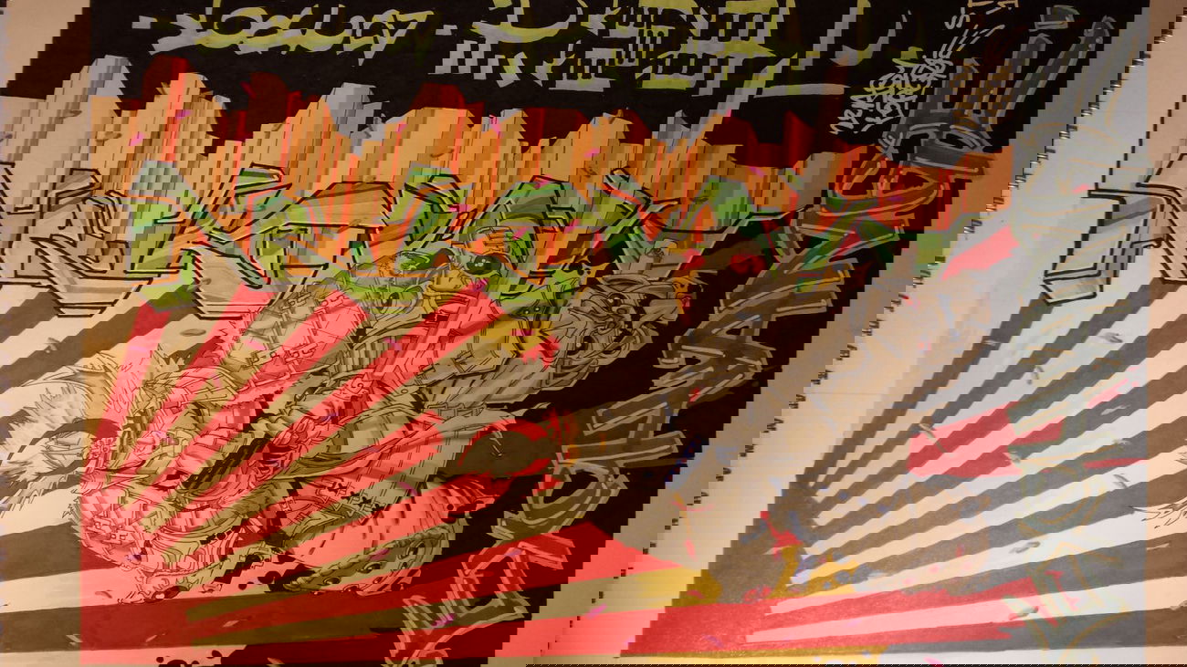 Graffiti Sketch - Photo by Kortzeone