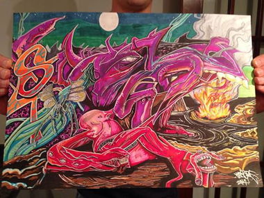 Graffiti Wall - Photo by Kortzeone