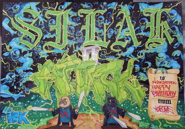 Graffiti Sketch - Photo by Kortzeone (2014)