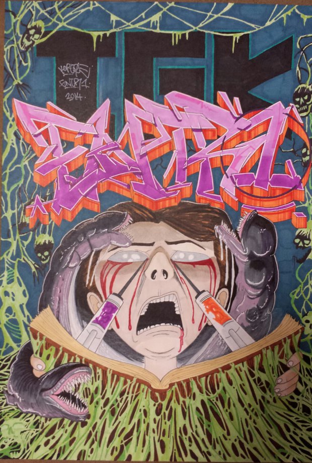 Graffiti Sketch - Photo by Kortzeone (2014)