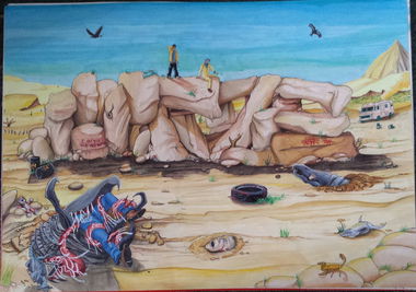 Graffiti Sketch - Photo by Kortzeone (2014)