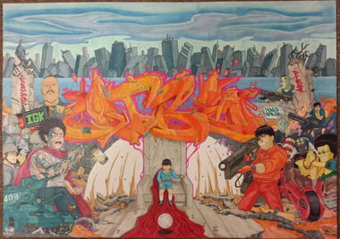 Graffiti Sketch - Photo by Kortzeone (2014)