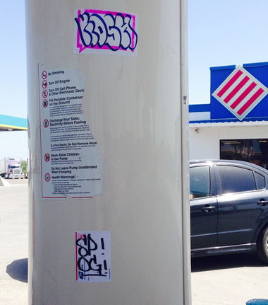 Graffiti Street Art - Photo by Kosh101 - Slaps (2014)