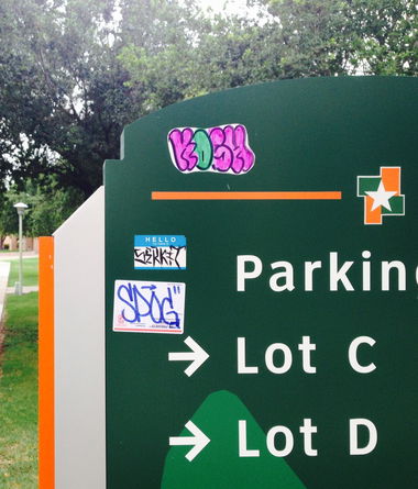 Graffiti Street Art - Photo by Kosh101 - Slaps (2014)