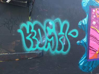 Graffiti Bombing - Photo by Kosh101 - Slaps (2015)